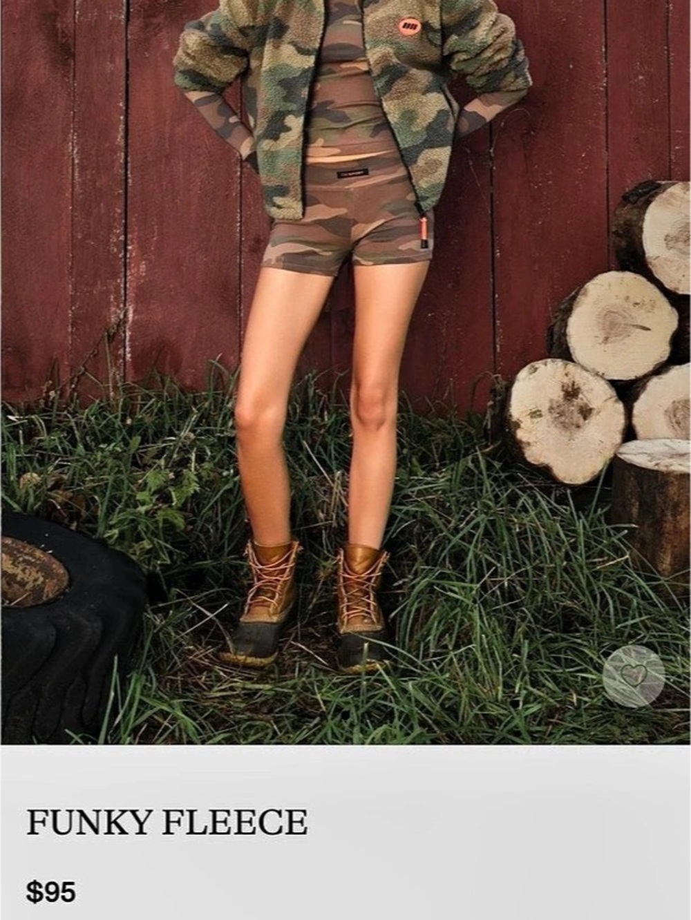 Dairy Boy Funky Fleece decoy Camo in earth Fleece Jacket sz M/L BNWT